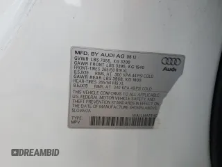 2013 Audi Q7 Premium Plus z VIN WA1LMAFE4DD000781, wystawiony jako Copart lot #57255315 z przebiegiem 129 709 mil mil oraz Szkoda całkowita • Salvage title. Historia ofert i sprzedaży dostępna na DreamBid. Obrazek 13.