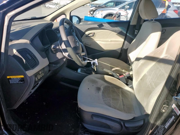 2013 Kia Rio LX with VIN KNADM4A33D6182847, listed as a Copart auction lot 45468675 with 64,718 mi miles and Salvage Title. Bid and sale history available at DreamBid. Image 7.