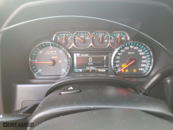 2016 Chevrolet Silverado 1500 LT with VIN 3GCUKREC7GG150051, listed as a Copart auction lot 48743115 with 131,769 mi miles and Salvage Title. Bid and sale history available at carsss.com. Image 9.