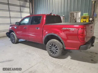 2020 Ford Ranger XL with VIN 1FTER4FHXLLA66526, listed as a Copart auction lot 48497245 with 50,117 mi miles and Salvage Title. Bid and sale history available at carsss.com. Image 2.