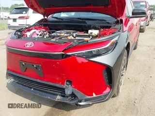 2024 Toyota bZ4X XLE with VIN JTMABACA9RA089972, listed as a IAAI auction lot 42388526 with 3,864 mi miles and . Bid and sale history available at DreamBid. Image 6.