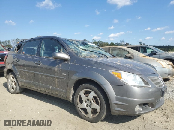 2005 Pontiac Vibe with VIN 5Y2SL63855Z413376, listed as a Copart auction lot 74682264 with 152,763 mi miles and Salvage Title. Bid and sale history available at carsss.com. Image 4.