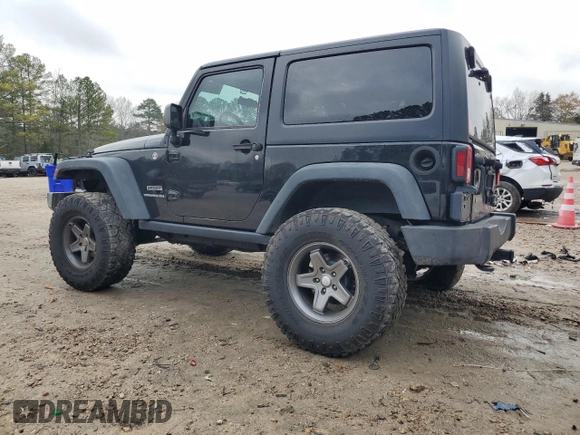 2015 Jeep Wrangler Sport with VIN 1C4AJWAG7FL576076, listed as a Copart auction lot 84072324 with 100,119 mi miles and Salvage Title. Bid and sale history available at carsss.com. Image 2.