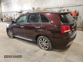 2013 Kia Sorento SX with VIN 5XYKW4A22DG346503, listed as a Copart auction lot 52763175 with 138,170 mi miles and Clean Title. Bid and sale history available at carsss.com. Image 2.
