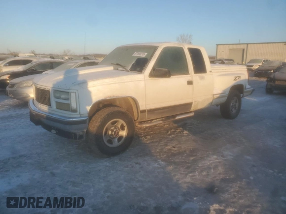 1995 GMC Sierra 1500 z VIN 2GTEK19KXS1504198, wystawiony jako Copart lot #87508215 z przebiegiem 3 210 847 mil mil oraz Szkody całkowita. Historia ofert i sprzedaży dostępna na DreamBid. Obrazek 1.