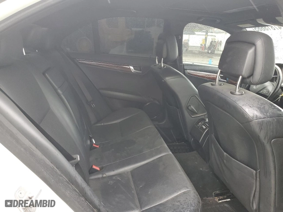 2009 Mercedes-Benz C-Class 3.0L Sport with VIN WDDGF54X19R053869, listed as a Copart auction lot 47818665 with 158,588 mi miles and Salvage Title. Bid and sale history available at carsss.com. Image 10.