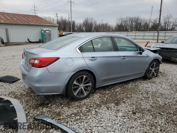2015 Subaru Legacy 3.6R Limited with VIN 4S3BNEN67F3016711, listed as a Copart auction lot 48040025 with 0 mi miles and Salvage Title. Bid and sale history available at carsss.com. Image 3.