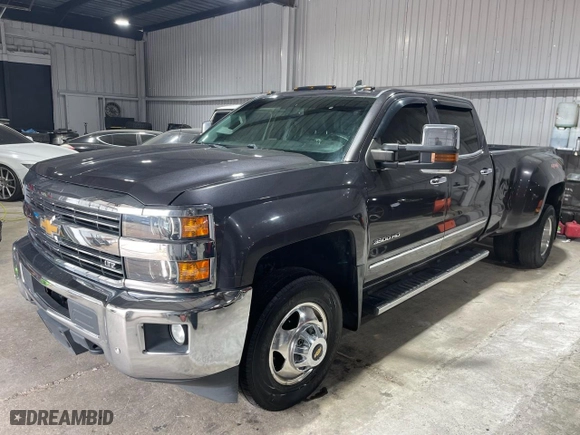 2016 Chevrolet Silverado 3500HD LTZ with VIN 1GC4K0C88GF102148, listed as a Copart auction lot 84247534 with 234,603 mi miles and Salvage Title. Bid and sale history available at carsss.com. Image 2.