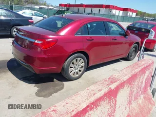 2014 Chrysler 200 LX with VIN 1C3CCBAB6EN211685, listed as a IAAI auction lot 42061267 with 178,834 mi miles. Bid and sale history available at carsss.com. Image 4.