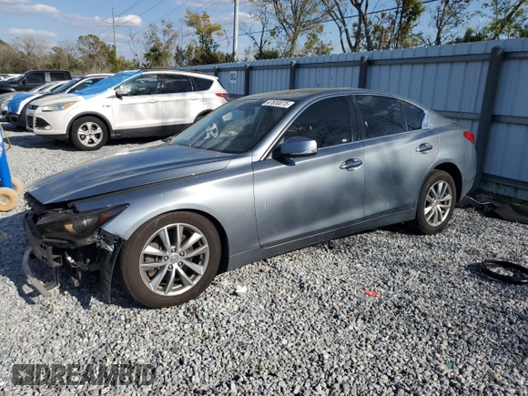 2014 Infiniti Q50 с VIN JN1BV7APXEM683701, выставлен на аукционе Copart как лот 47630075 с пробегом 102 704 миль миль и Списание • Salvage title. История ставок и продаж доступна на DreamBid. Изображение 1.
