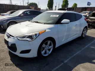 2014 Hyundai Veloster RE:FLEX z VIN KMHTC6AD3EU215151, wystawiony jako Copart lot #58011685 z przebiegiem 112 313 mil mil oraz Czysty tytuł • Clean title. Historia ofert i sprzedaży dostępna na DreamBid. Obrazek 1.