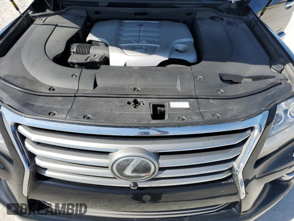 2015 Lexus LX 570 with VIN JTJHY7AX7F4165803, listed as a Copart auction lot 42799625 with 157,666 mi miles and Salvage Title. Bid and sale history available at DreamBid. Image 12.