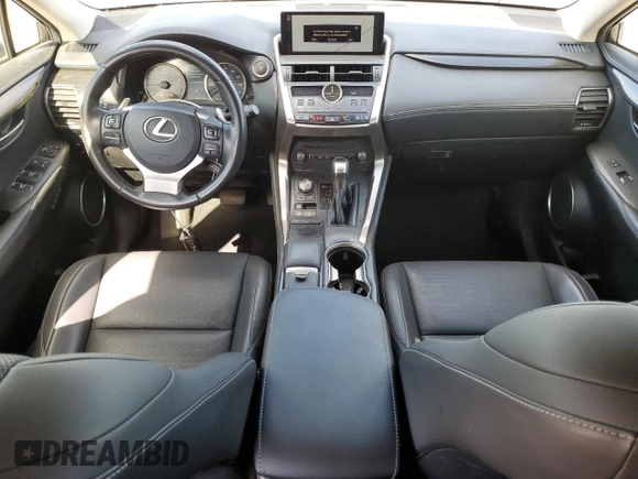 2019 Lexus NX 300 with VIN JTJBARBZ3K2203877, listed as a Copart auction lot 57160035 with 46,238 mi miles and Salvage title. Bid and sale history available at DreamBid. Image 8.