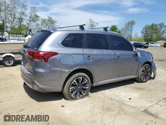 2018 Mitsubishi Outlander SEL with VIN JA4J24A56JZ028053, listed as a Copart auction lot 54920335 with 102,919 mi miles and Clean title. Bid and sale history available at DreamBid. Image 3.