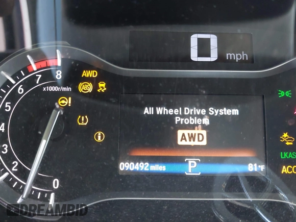 2019 Honda Ridgeline RTL-E with VIN 5FPYK3F76KB010613, listed as a IAAI auction lot 42079810 with 90,492 mi miles and . Bid and sale history available at DreamBid. Image 15.