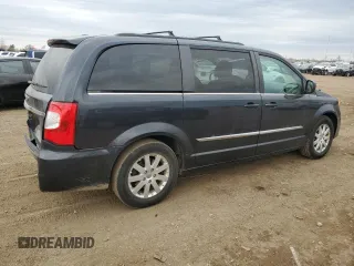 2013 Chrysler Town & Country Touring with VIN 2C4RC1BG8DR713271, listed as a Copart auction lot 50598405 with 130,551 mi miles and Salvage Title. Bid and sale history available at DreamBid. Image 3.
