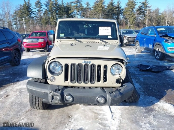 2018 Jeep Wrangler JK Unlimited Sport S with VIN 1C4BJWDG7JL890965, listed as a IAAI auction lot 41511244 with NaN miles. Bid and sale history available at carsss.com. Image 13.