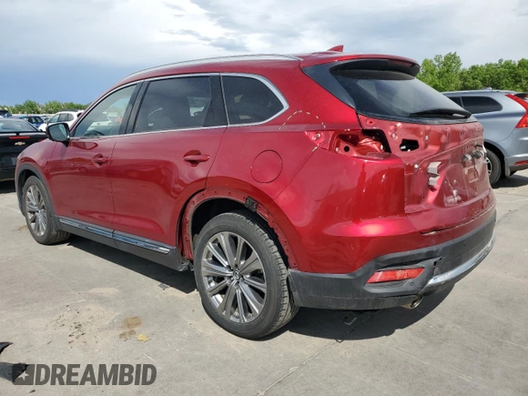 2023 Mazda CX-9 Signature with VIN JM3TCBEYXP0639552, listed as a Copart auction lot 57897175 with 30,120 mi miles and Salvage title. Bid and sale history available at DreamBid. Image 2.
