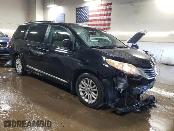 2016 Toyota Sienna XLE with VIN 5TDYK3DC6GS761982, listed as a Copart auction lot 50348425 with 78,532 mi miles and Salvage Title. Bid and sale history available at carsss.com. Image 4.