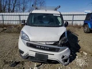 2022 Ram ProMaster City Cargo Tradesman with VIN ZFBHRFAB1N6W61829, listed as a Copart auction lot 46619185 with 112,268 mi miles and Salvage Title. Bid and sale history available at DreamBid. Image 5.