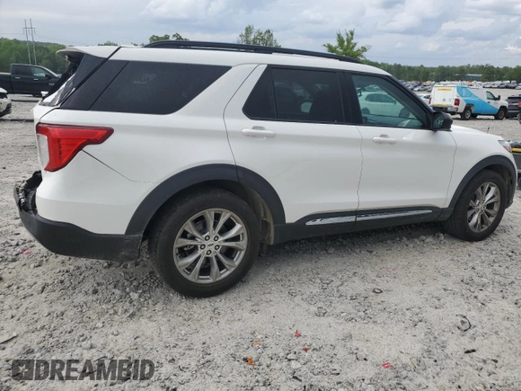 2020 Ford Explorer XLT z VIN 1FMSK7DH1LGB80124, wystawiony jako Copart lot #53377115 z przebiegiem 107 779 mil mil oraz Szkoda całkowita • Salvage title. Historia ofert i sprzedaży dostępna na DreamBid. Obrazek 3.