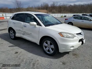 2009 Acura RDX Tech Pkg with VIN 5J8TB18549A008060, listed as a Copart auction lot 50881085 with 101,968 mi miles and Salvage Title. Bid and sale history available at carsss.com. Image 4.