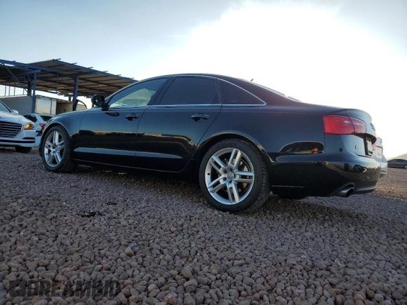 2015 Audi A6 Premium Plus with VIN WAUGFAFC3FN043521, listed as a Copart auction lot 60538745 with 82,135 mi miles and Salvage title. Bid and sale history available at DreamBid. Image 2.