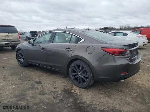 2016 Mazda Mazda6 i Grand Touring with VIN JM1GJ1W55G1449957, listed as a Copart auction lot 47546685 with 76,638 mi miles and Salvage Title. Bid and sale history available at carsss.com. Image 2.