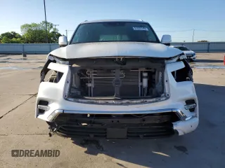 2019 Infiniti QX80 LUXE with VIN JN8AZ2NF9K9684004, listed as a Copart auction lot 51022145 with 35,454 mi miles and Salvage Title. Bid and sale history available at carsss.com. Image 5.