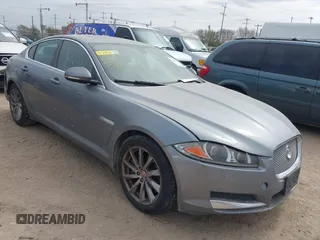 2015 Jaguar XF T Premium with VIN SAJWA0FS1FPU58051, listed as a IAAI auction lot 41690461 with 128,900 mi miles and . Bid and sale history available at DreamBid. Image 1.