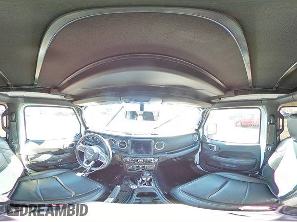 2021 Jeep Wrangler Unlimited Sahara with VIN 1C4JJXP64MW762819, listed as a Copart auction lot 49796845 with 76,543 mi miles and Salvage Title. Bid and sale history available at DreamBid. Image 13.