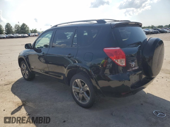 2008 Toyota RAV4 Sport with VIN JTMZK32V786010075, listed as a Copart auction lot 61571685 with 159,918 mi miles and Salvage title. Bid and sale history available at DreamBid. Image 2.