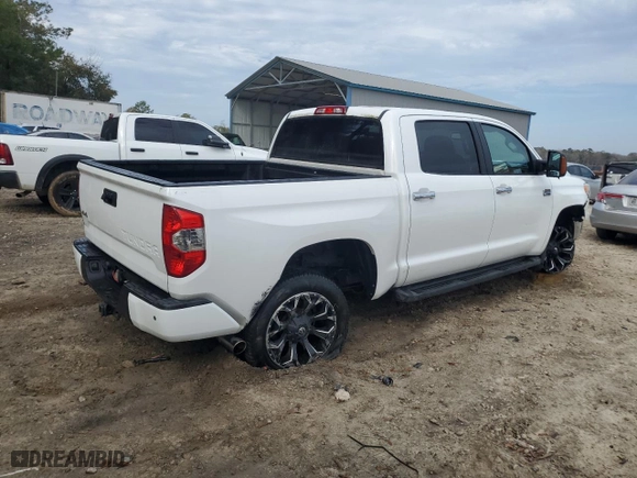 2014 Toyota Tundra 4WD Truck Platinum with VIN 5TFAY5F17EX359886, listed as a Copart auction lot 42649735 with NaN miles and Salvage Title. Bid and sale history available at carsss.com. Image 3.