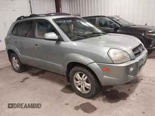 2006 Hyundai Tucson GLS with VIN KM8JN72DX6U299055, listed as a IAAI auction lot 41818766 with 157,487 mi miles. Bid and sale history available at carsss.com. Image 1.