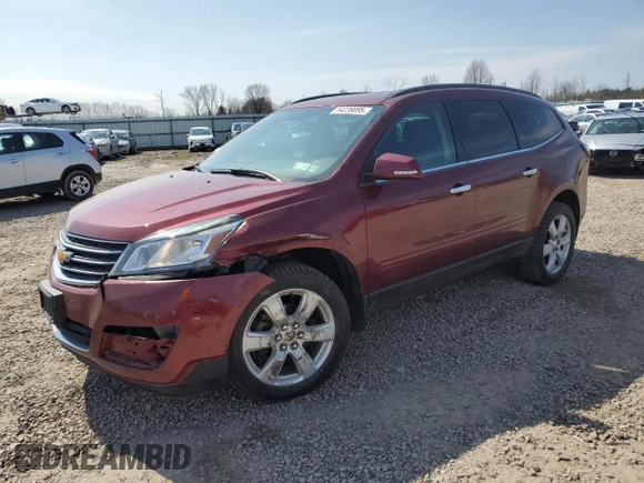 2017 Chevrolet Traverse LT with VIN 1GNKVGKD8HJ158750, listed as a Copart auction lot 54239895 with 125,590 mi miles and Salvage Title. Bid and sale history available at DreamBid. Image 1.