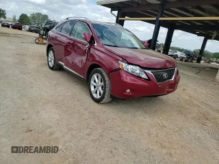 2010 Lexus RX 350 with VIN 2T2ZK1BA9AC012910, listed as a Copart auction lot 51829595 with 138,880 mi miles and Salvage Title. Bid and sale history available at carsss.com. Image 12.