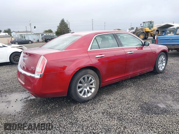 2013 Chrysler 300 with VIN 2C3CCAEG3DH606334, listed as a IAAI auction lot 41654590 with 90,771 mi miles. Bid and sale history available at carsss.com. Image 4.