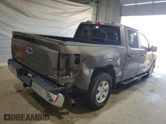 2021 Ford F-150 XL с VIN 1FTEW1EP1MFB45521, выставлен на аукционе Copart как лот 56739035 с пробегом 73 449 миль миль и Списание • Salvage title. История ставок и продаж доступна на DreamBid. Изображение 3.