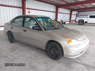 2001 Honda Civic LX z VIN JHMES16591S003041, wystawiony jako IAAI lot #42248655 z przebiegiem 222 372 mil mil oraz . Historia ofert i sprzedaży dostępna na DreamBid. Obrazek 1.