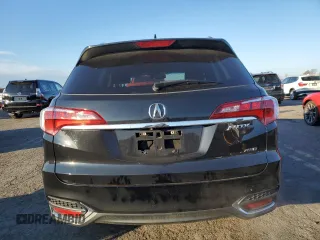 2017 Acura RDX with VIN 5J8TB4H36HL027020, listed as a Copart auction lot 86975734 with 104,166 mi miles and Salvage Title. Bid and sale history available at carsss.com. Image 6.