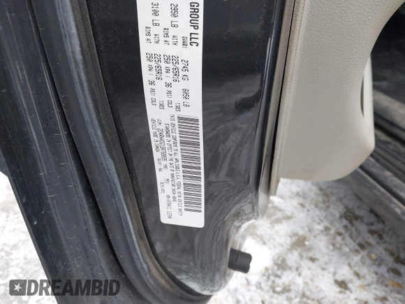 2011 Dodge Grand Caravan SXT with VIN 2D4RN4DG1BR768895, listed as a IAAI auction lot 42000143 with 42,976 mi miles and . Bid and sale history available at DreamBid. Image 9.
