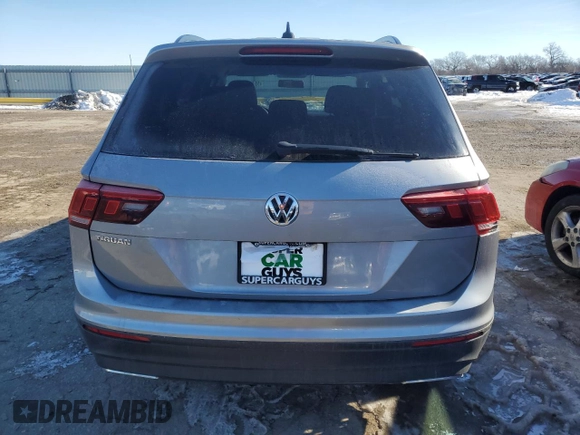 2021 Volkswagen Tiguan S with VIN 3VV1B7AX0MM053787, listed as a Copart auction lot 88026115 with 67,022 mi miles and Clean title. Bid and sale history available at DreamBid. Image 6.