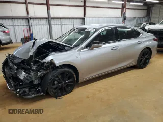 2022 Lexus ES 300h F Sport with VIN 58AGA1C1XNU014899, listed as a Copart auction lot 52629385 with Not provided miles and Salvage title. Bid and sale history available at DreamBid. Image 1.