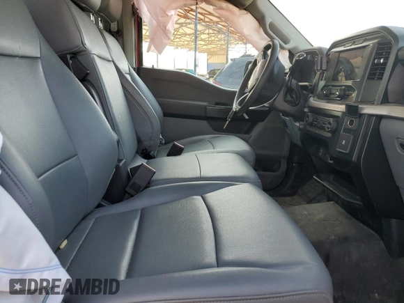 2023 Ford F-150 XL with VIN 1FTMF1C54PKD07974, listed as a Copart auction lot 43174945 with 39,844 mi miles and Salvage Title. Bid and sale history available at carsss.com. Image 7.