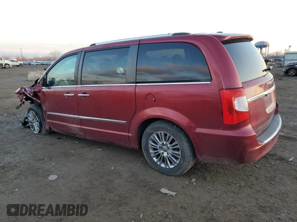 2011 Chrysler Town & Country Limited with VIN 2A4RR6DG3BR698744, listed as a Copart auction lot 84843524 with 225,807 mi miles and Salvage Title. Bid and sale history available at carsss.com. Image 2.