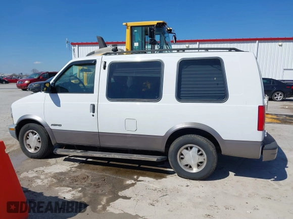 1999 Chevrolet Astro Cargo YF7 with VIN 1GBDM19W4XB142681, listed as a IAAI auction lot 41867860 with 207,581 mi miles and . Bid and sale history available at DreamBid. Image 14.