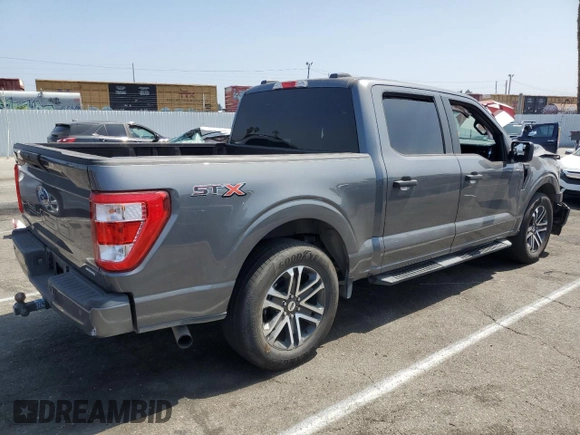 2023 Ford F-150 XL with VIN 1FTEW1CP4PKE03786, listed as a Copart auction lot 51290565 with Not Provided miles and Clean Title. Bid and sale history available at DreamBid. Image 3.