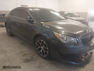 2016 Buick LaCrosse Sport Touring with VIN 1G4G45G32GF272701, listed as a IAAI auction lot 41315724 with 114,121 mi miles. Bid and sale history available at carsss.com. Image 1.