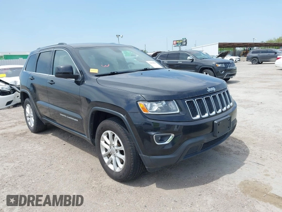 2014 Jeep Grand Cherokee Laredo with VIN 1C4RJFAG8EC440119, listed as a IAAI auction lot 42030855 with 179,392 mi miles and . Bid and sale history available at DreamBid. Image 1.