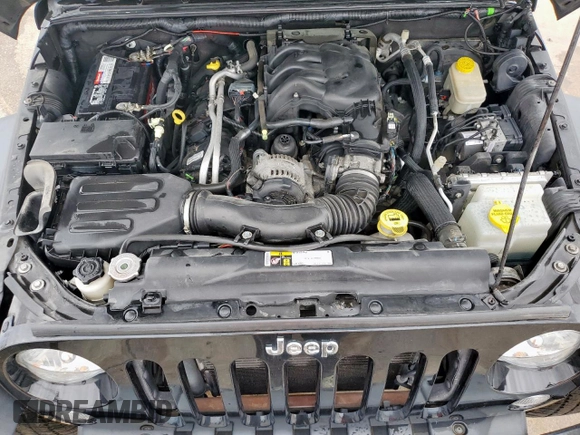 2016 Jeep Wrangler Unlimited Sport with VIN 1C4HJWDG8GL234793, listed as a Copart auction lot 55090035 with 115,049 mi miles and Salvage Title. Bid and sale history available at DreamBid. Image 12.